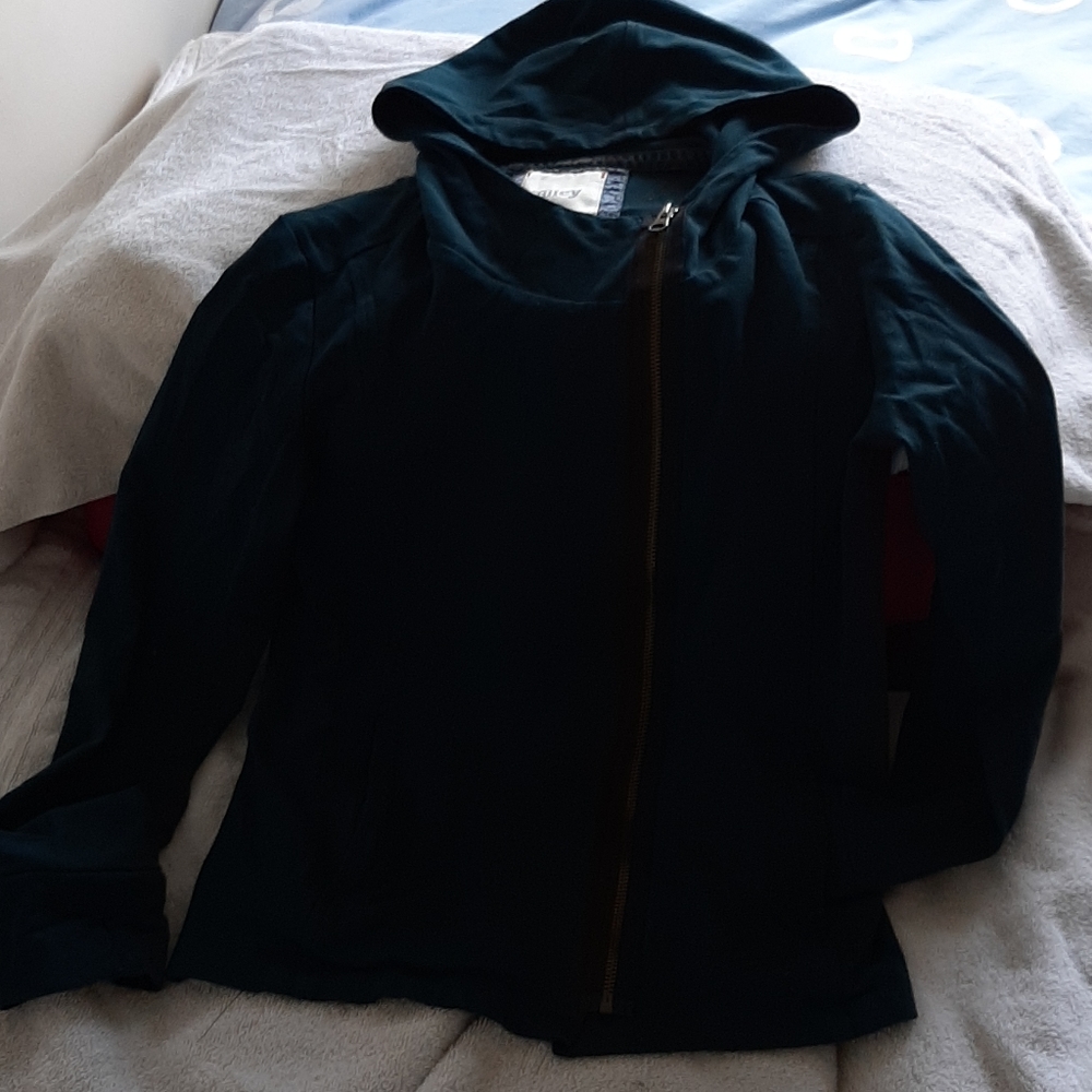 Zip up hoodie with hood